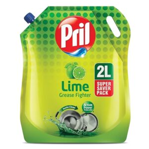 Pril Liquid Dishwash Gel - 2 Litre Pouch